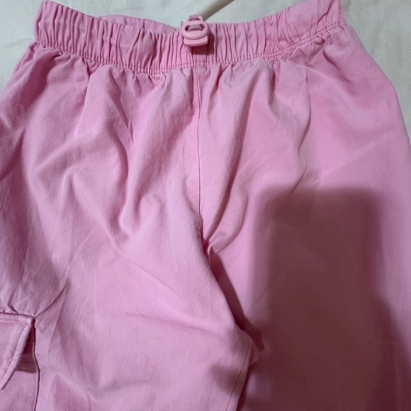 Zara Girls' Pants Casual Twill Cargo Joggers with Adjustable Elastic Waistband - Picture 7 of 10